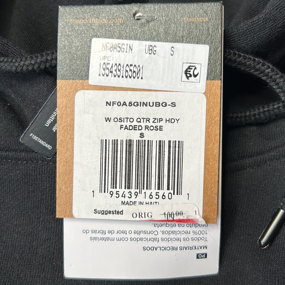 THE NORTH FACE COORDINATES CROP DROP PULLOVER HOODIE - Picture 5 of 5